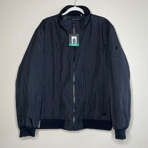 Andrew Mark Bomber Black Jacket